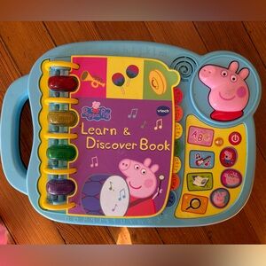 Peppa Pig Learn & Discover Book - Multicolor
